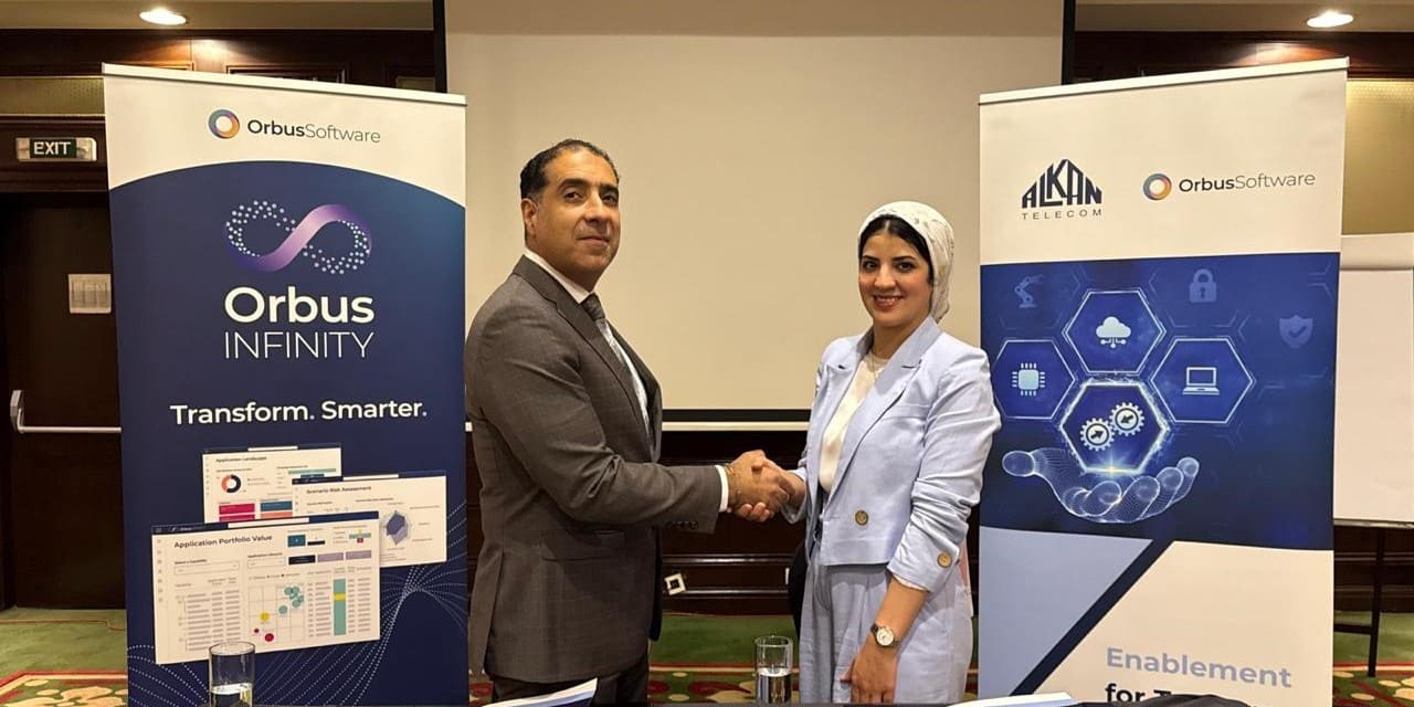 ألكان تليكوم توقع شراكة استراتيجية مع Orbus Software لتسريع التحول المؤسسي بمصر